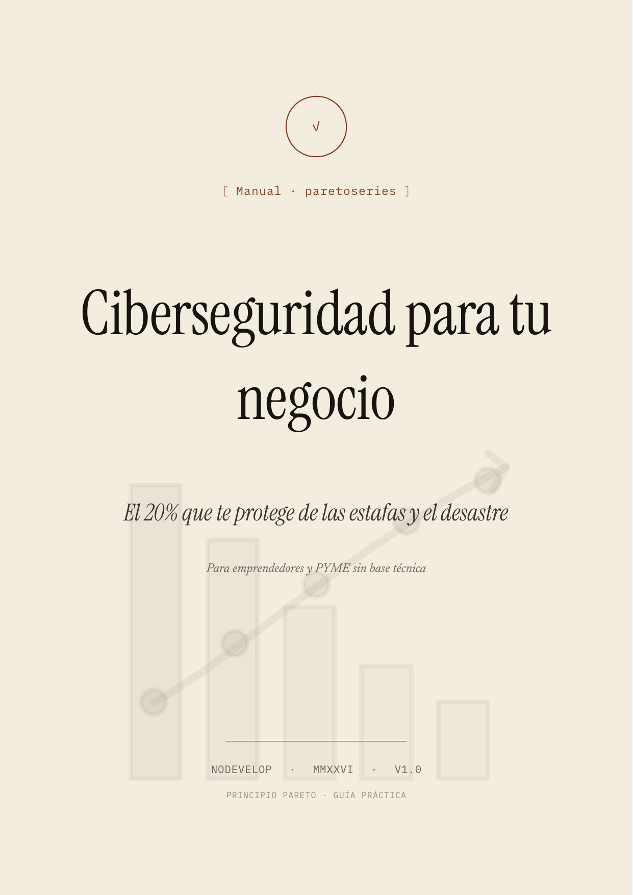 Portada de Protege tu negocio de estafas y hackeos