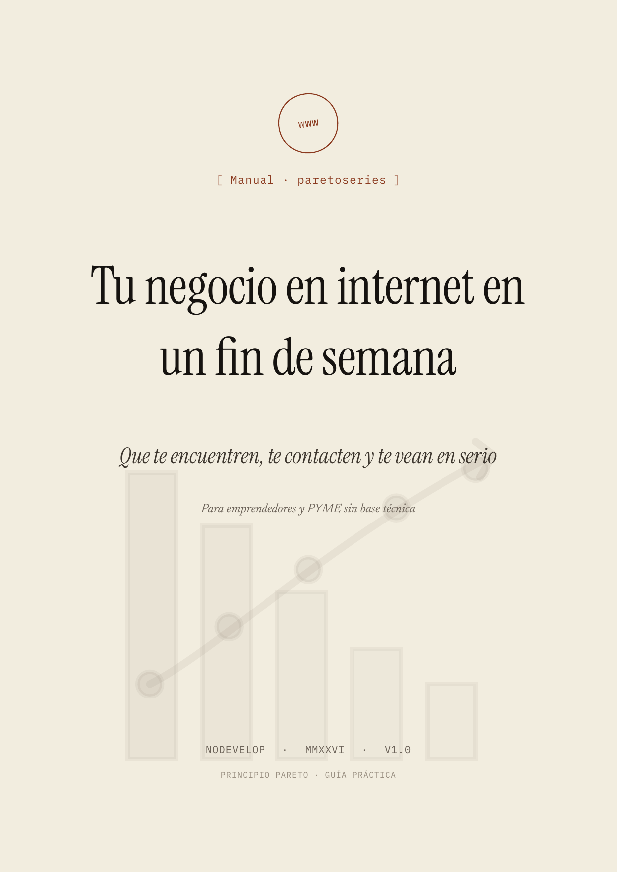 Portada de Tu negocio en internet en un fin de semana